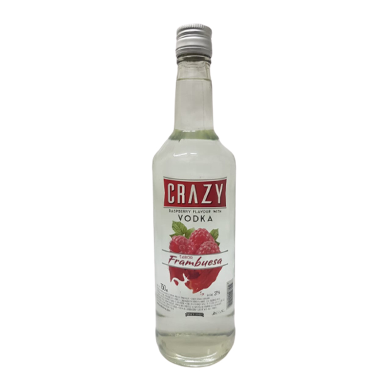 VODKA SAB. FRAMBUESA CRAZY 6X750cc        