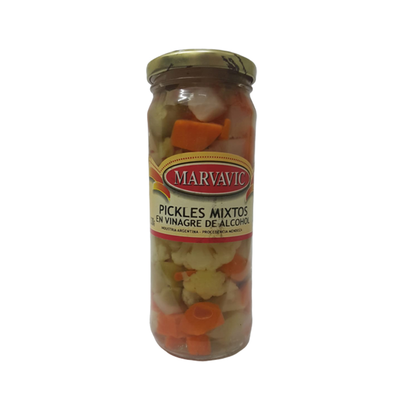 PICKLES VIN.MARVAVIC FRASCO 12x330cc       
