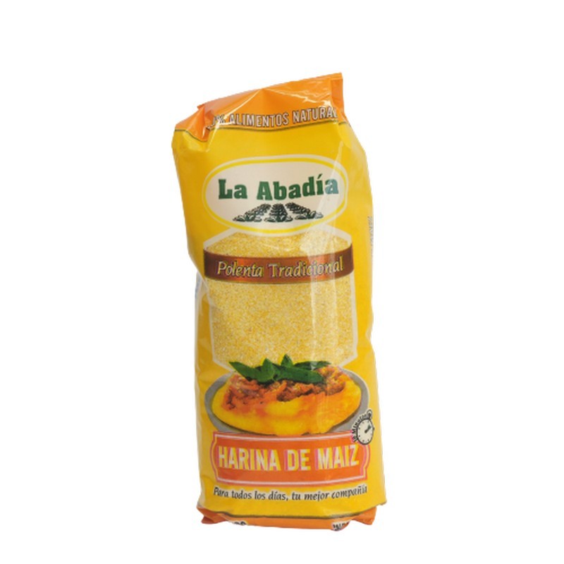 HARINA DE MAIZ LA ABADIA 10X500GS