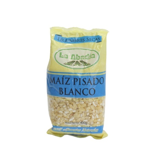 [00312        ] MAIZ PISADO BLANCO LA ABADIA 10x400        