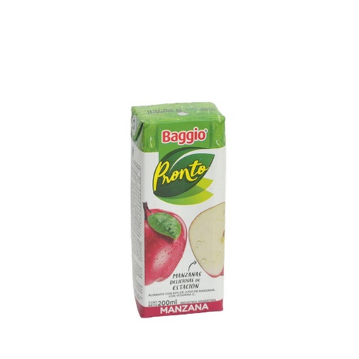 [00437        ] JUGO BAGGIO MANZANA 18X200cc            
