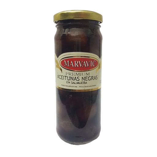 [00535        ] ACEITUNA NEGRA MARVAVIC '0' FRASCO.6X330cc        