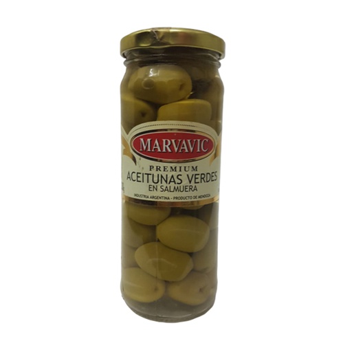 [00553        ] ACEITUNA VERDE '0' FRASCO 6X330cc MARVAVIC         