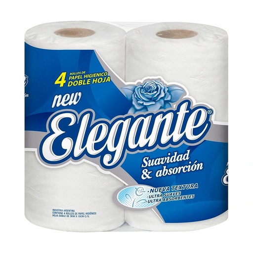 [00584        ] PAPEL HIGIENICO  D/H ELEGANTE 12x4x30MTS           