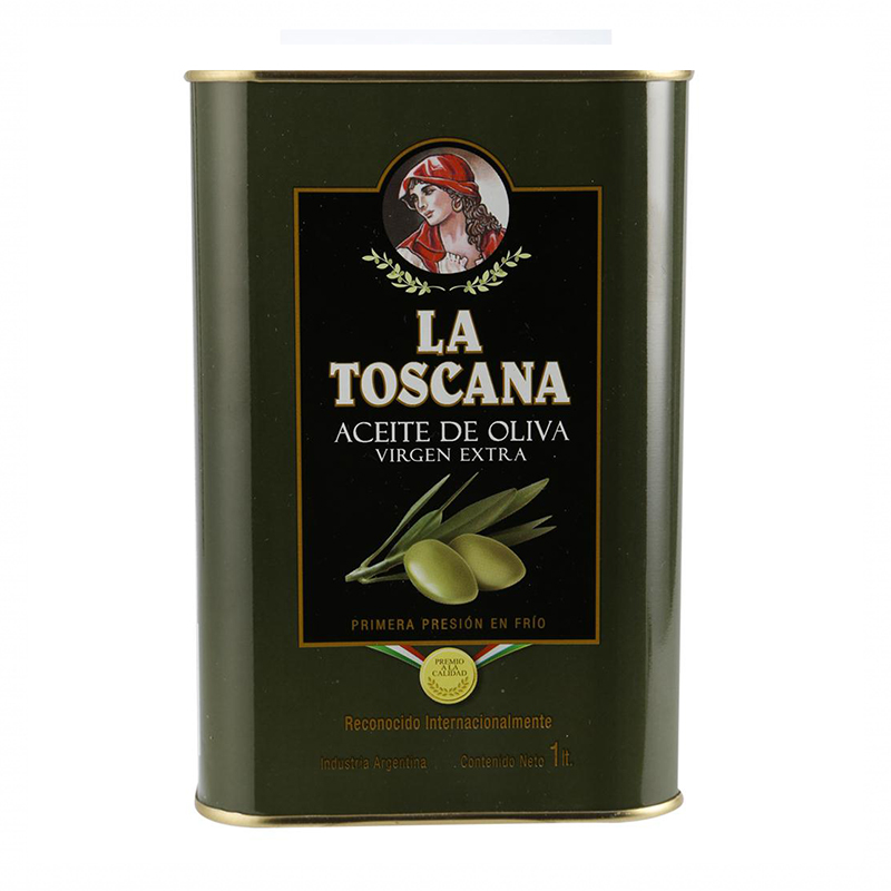 ACEITE OLIVA LA TOSCANA LATA 6X500cc
