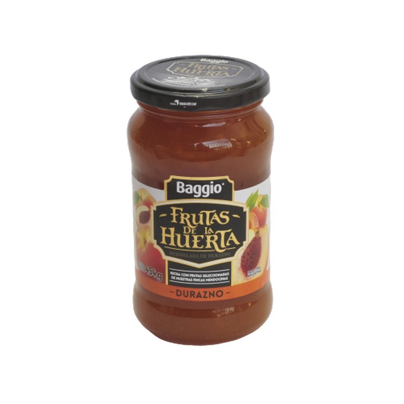 MERMELADA DE LA HUERTA DURAZNO.6X454GS