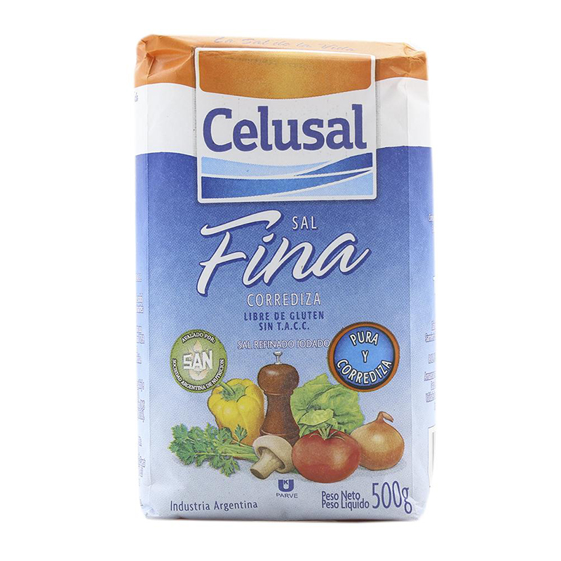 SAL FINA CELUSAL PAQUETE 30X500GS          