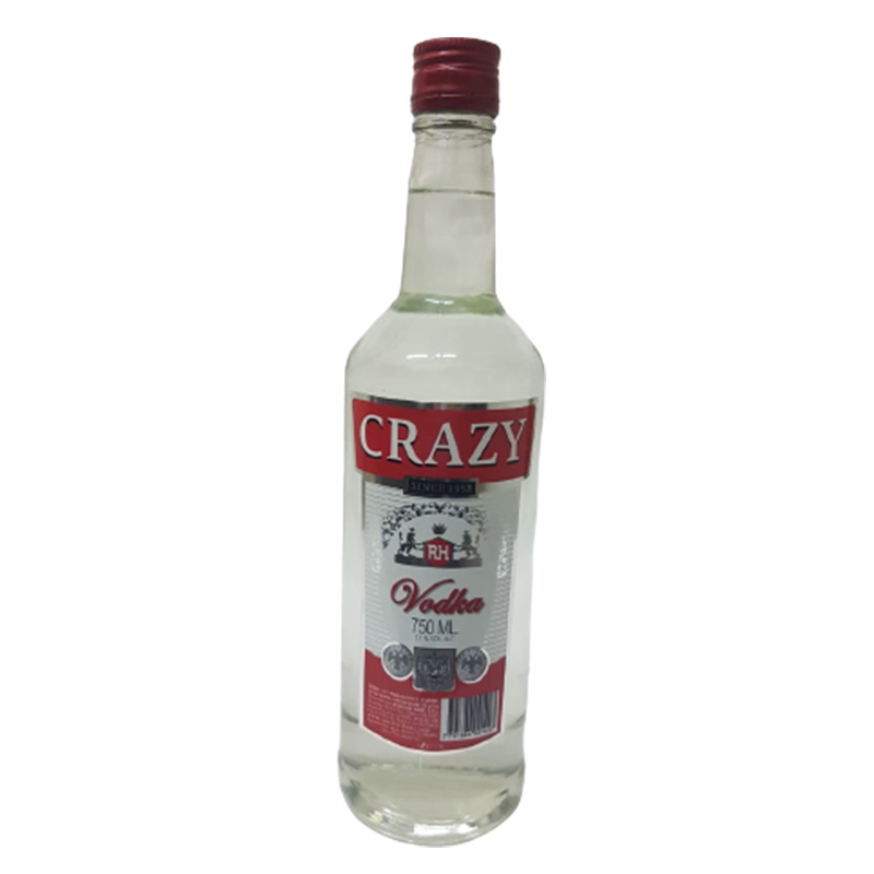 VODKA CRAZY 6X750cc                     