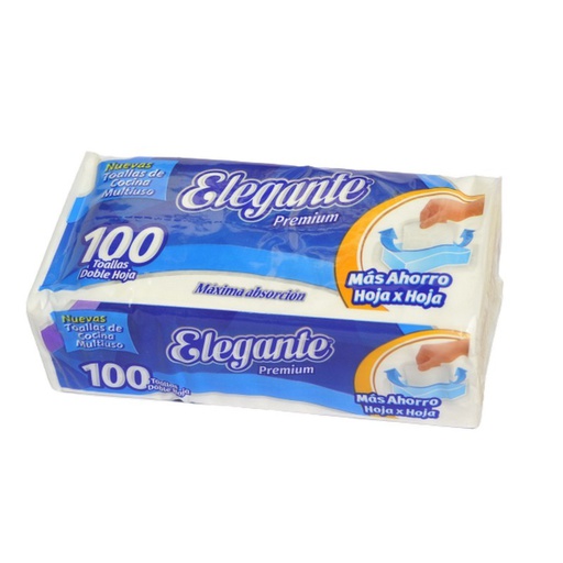 [00606        ] PAÑO COCINA  ELEGANTE D/H X100PAÑOSX36UNI  