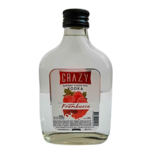 [00622] CRAZY VODKA SAB. FRAMBUESA 12X200cc
