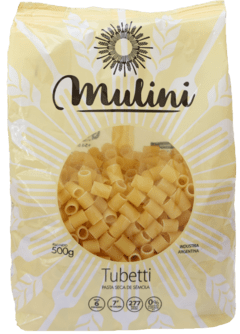 [339] FIDEOS MULINI TUBETTI 12X500GS